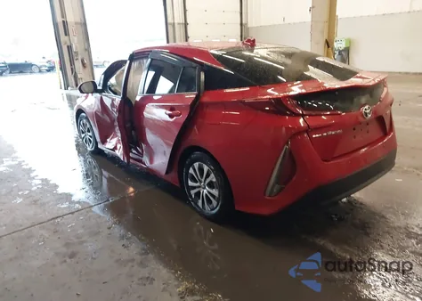 2021 Toyota Prius Prime Limited z USA, uszkodzony, nr VIN JTDKAMFP9M3184313